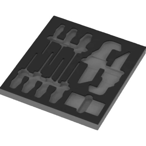 Wera 05137360001 9860 Foam Insert Stainless Set 1, Without Tools