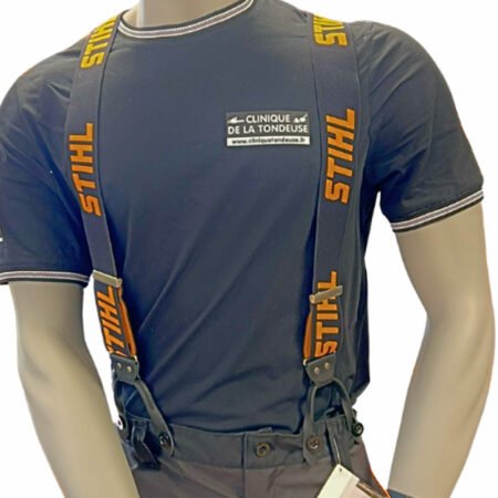 Bretelles noires à boutons Ref.8841579  