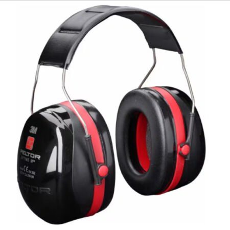 H540A-411-SV - Casque 3M™ PELTOR™ Optime™ III Rouge/Noir - SNR 35 dB