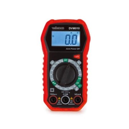 Multimètre numérique  VELLEMAN compact et antichoc - CAT III - 600 V - 5 fonctions DVM020