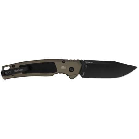 Kershaw 7106 Launch 21 Automatic Knife FDE Al + Black G-10 (3.4" Black M4)