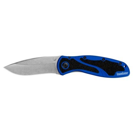 Kershaw 1670NBSW Blur - Navy Blue, Stonewash