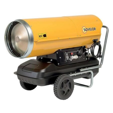 Chauffage air pulsé mobile à combustion directe SOVELOR B230 65Kw 800W 230V/50Hz