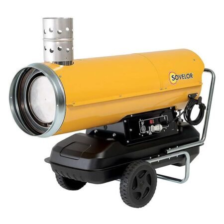 Chauffage air pulsé mobile à combustion indirecte SOVELOR BV170 49Kw 800W 230V/50Hz