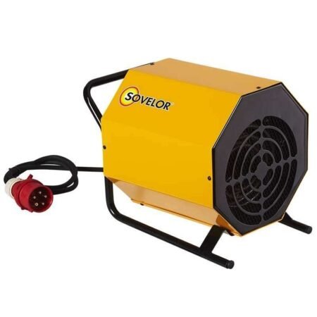 Chauffage mobile électrique SOVELOR C5 5000W triphasé