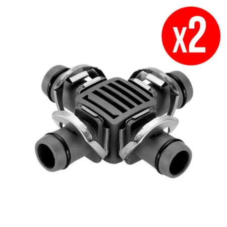 Dérivation en croix Ø13mm GARDENA 8339-29