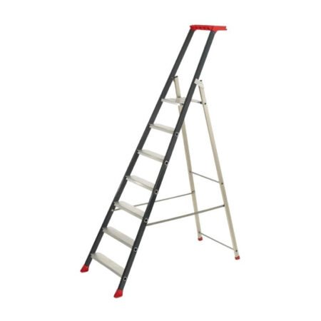 Escabeau ESCALUX V22457 Professionnel Prolux Plus 7 Marches H 3M45