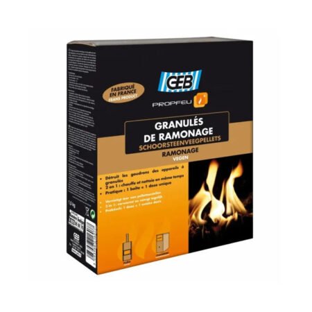 Propfeu granules de ramonage - GEB - 821607 - Boîte 1,5 kg