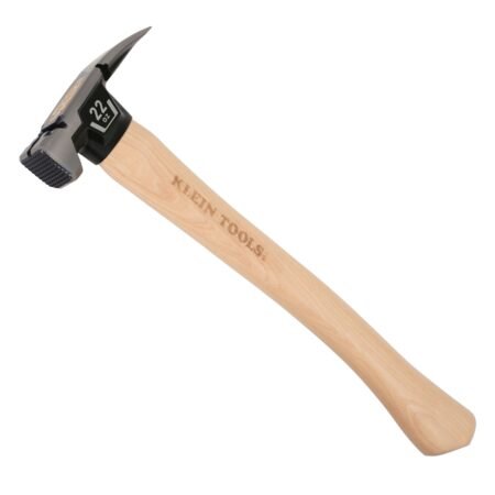Klein Tools H80922H Milled Face Hickory Handle Hammer, 22-Ounce