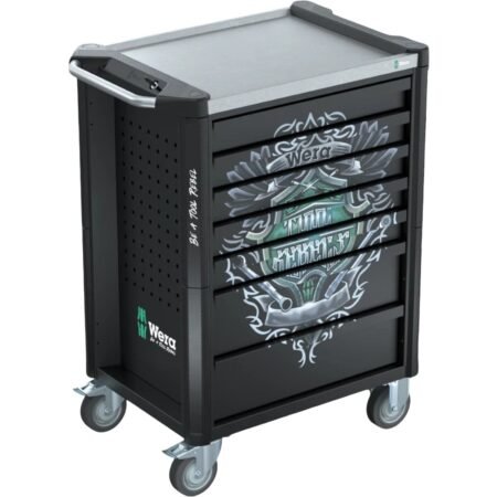 Wera 05150136001 706 Tool Rebel Roller Cabinet Stainless 2, 191 pieces
