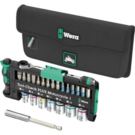 Wera 05049035001 Tool-Check Plus Motorcycle 1, 40 Pieces