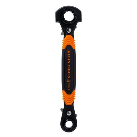 Klein Tools KT175HFINS 7-in-1 Hammer Facing Insulated Lineman Wrench