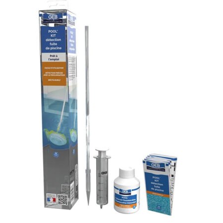 Kit de détection des fuites pour Piscine et Spa - GEB - 127298 - 80 ml