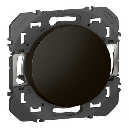 Poussoir simple LEGRAND dooxie 6A 250V finition noir