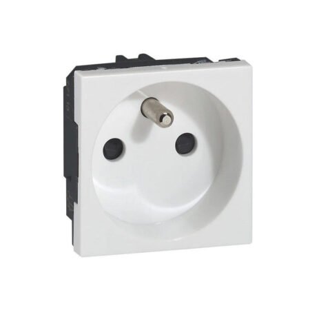 Prise 2P+T Mosaic - blanc LEGRAND